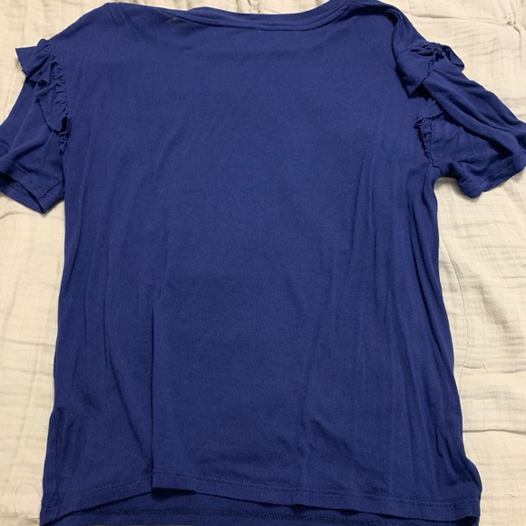 Topshop navy shirt - Picture 2 of 3